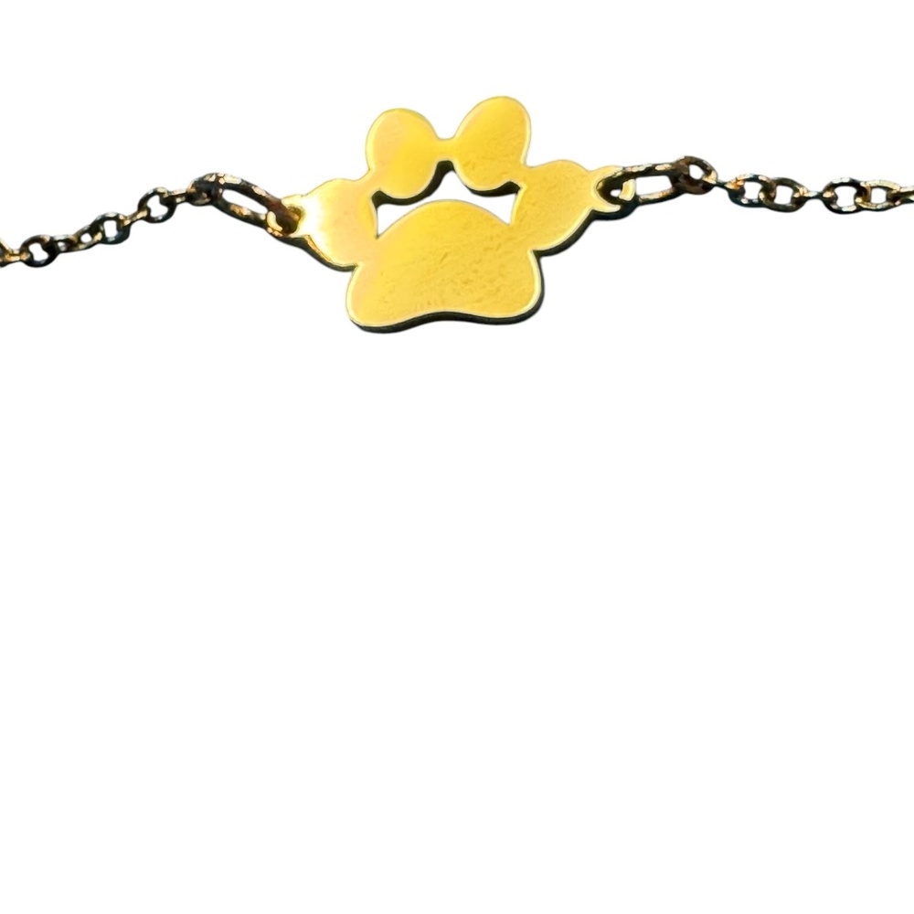 custom paw necklace